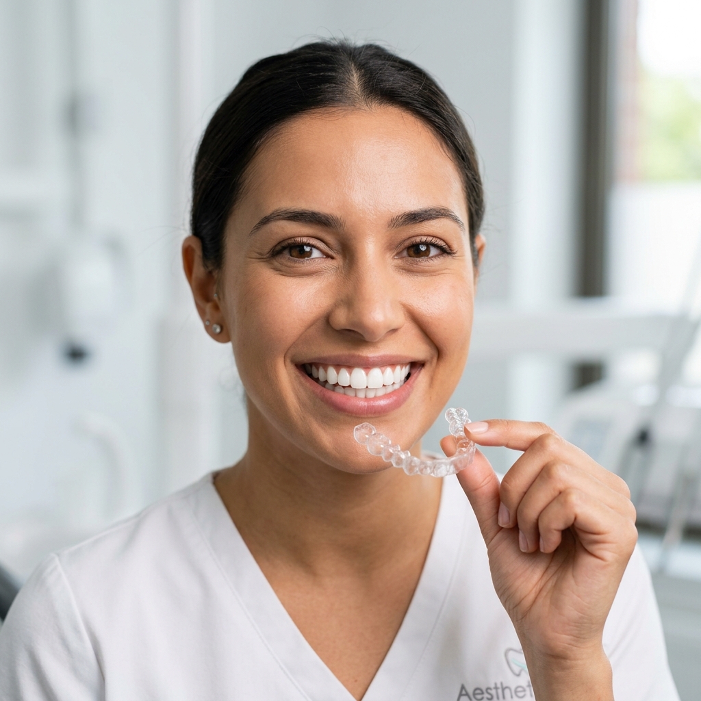 After Orthodontic Alignment - Proper Occlusion